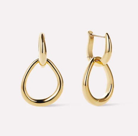 Ana Luisa Gold Drop Earrings